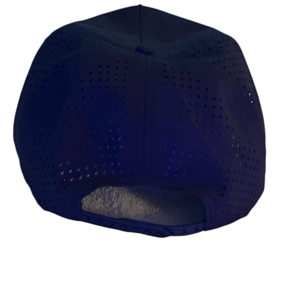 Blanksies black rope hat w/ white logo, - Picture 2 of 7